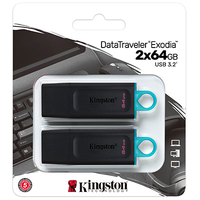 Comprar Pendrive 128GB KINGSTON EXODIA DTX/128GB Online - Sonicolor