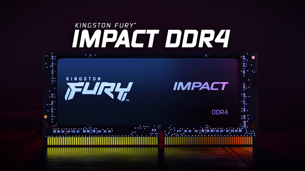 Kingston Fury Impact SO-DIMM - 2 x 8 Go (16 Go) - DDR4 3200 MHz - CL20 -  Mémoire Kingston sur