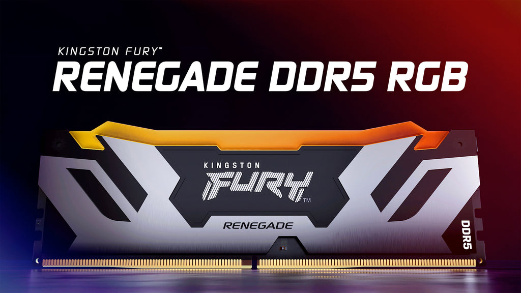 Kingston Fury Renegade 16Go (1x16Go) DDR5 8000MHz - Mémoire PC Kingston sur