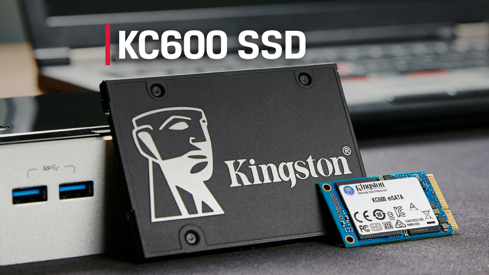 Kingston KC600 1 To mSATA - Disque SSD - LDLC