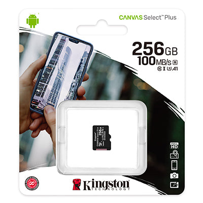Kingston Canvas Select Plus microSD Card | Class 10 UHS-I, A1