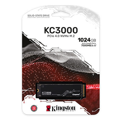 KC3000 PCIe 4.0 NVMe M.2 | Kingston Internal – High-Performance SSD Technology to up 7000MB/s SSD