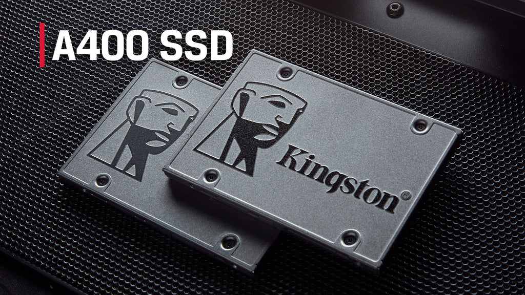 Kingston A400 3D NAND SATA SSD - Ultra-Responsive Multitasking