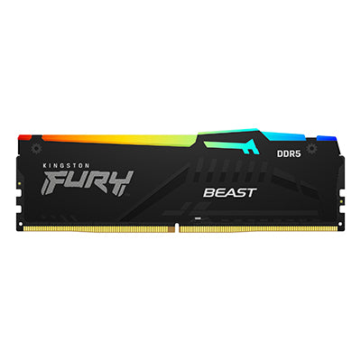 KINGSTON TECHNOLOGY FURY Beast RAM DDR5 16 Go (2 x 8 Go) 5200 MHz CL40 -  Cdiscount Informatique