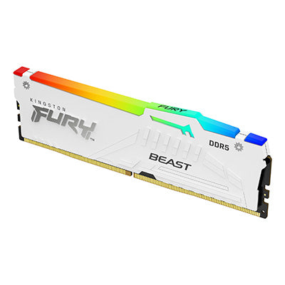 Beast White RGB EXPO Desktop Memory – Kingston Technology