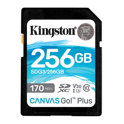 Kingston - Carte Mémoire MicroSD Plus Canvas Go avec Adapteur SD